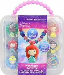 Disney Princess Necklace Activity Kit Jewelry Making Craft for Kids 3 Years Up