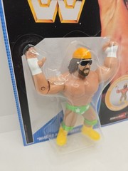 WWE Retro Series 9 Macho Man Randy Savage Figure WWF Mattel in Defender Case