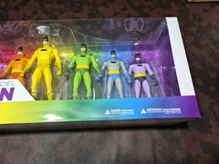 Batman Rainbow ARC-EN-CIEL 6-Pack Action Figure 2016 Set By DC Collectibles