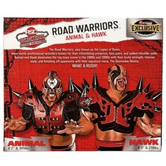Road Warriors Red RSC Unsanctioned Classic Superstars Exclusive 2 Pack
