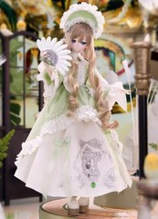 Come4Free Minty Feather Fog Poem 22cm/8.6In Bjd Dressable Action Figure Gift