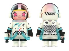 POP MART MEGA SPACE MOLLY VANS 1000% & 400% Figure PVC ABS PC w/Box JAPAN NEW