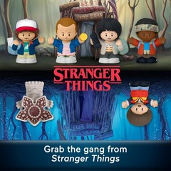 Stranger Things Castle Byers Set: 6 Figures for Adults & Fans in Display Package
