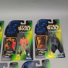 VTG Kenner Star Wars POTF 14 Figures Carded 1997 Collection 2 & 3 w/ Branded Box