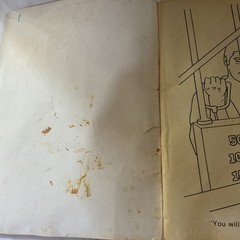 1974 The Six Million Dollar Man Coloring Book Uncolored Artcraft C1832