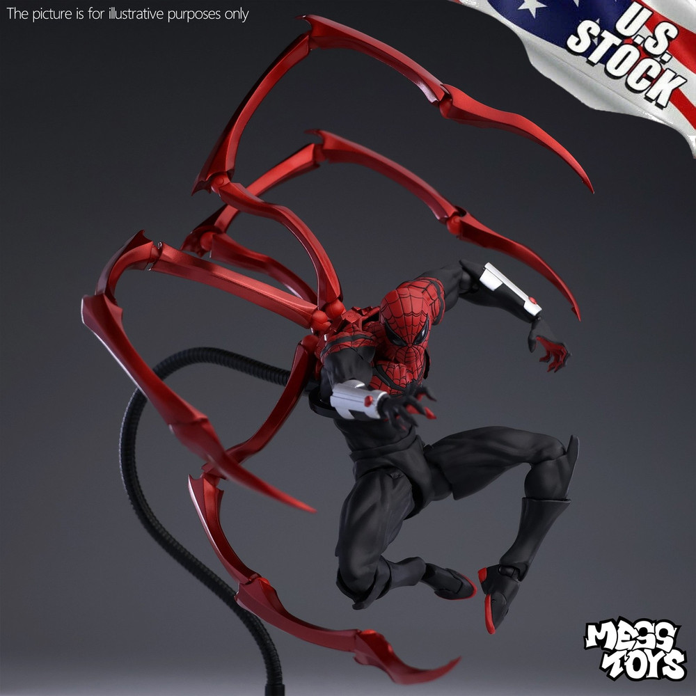 In Stock MESS TOYS Superior Spider Man Peter Parker Doctor Octopus Action Figure