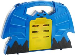 Mattel Batman Batcave Playset Mighty Minis Included! 2 in 1 Case Becomes Playset