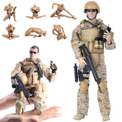 1/6 Scale Army Soldier ANB01 ACU Desert Military Action Figure Collectible Model