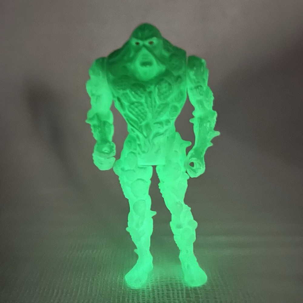 1990 Kenner Swamp Thing Glow In The Dark Action Figure DC Comics Vintage 5”