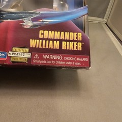 Star Trek Next Generation Commander William Riker Action Figure 1997 Playmates