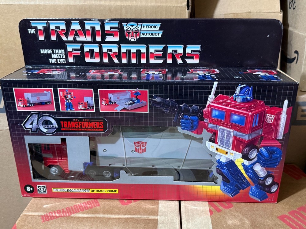 Transformers Optimus Prime Retro G1 40th Anniversary Brand New In Sealed Box ✅