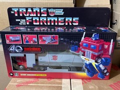 Transformers Optimus Prime Retro G1 40th Anniversary Brand New In Sealed Box ✅