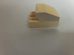Thomas Wooden Railway Rare Break Away Bumper Stop Track Piece Percy Plunge
