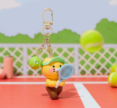 KAKAO Friends CHOONSIK Sports KEYRING Tennis Golf Yoga Bag Charm + Track