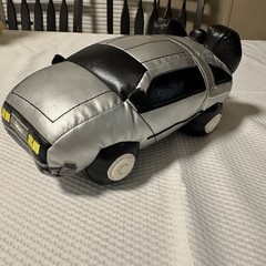 Back To the Future DeLorean Time Machine metalic PLUSH 9″ Stuffed Car Marty Doc