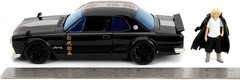 Tokyo Revengers 1:24 1971 Nissan Skyline GT-R Die-Cast Car & 2.75″ Mikey…