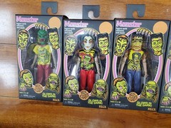 NECA Ben Cooper Glow In The Dark Monster Figure w/ Costume & Mask Lot Of 5 NEW