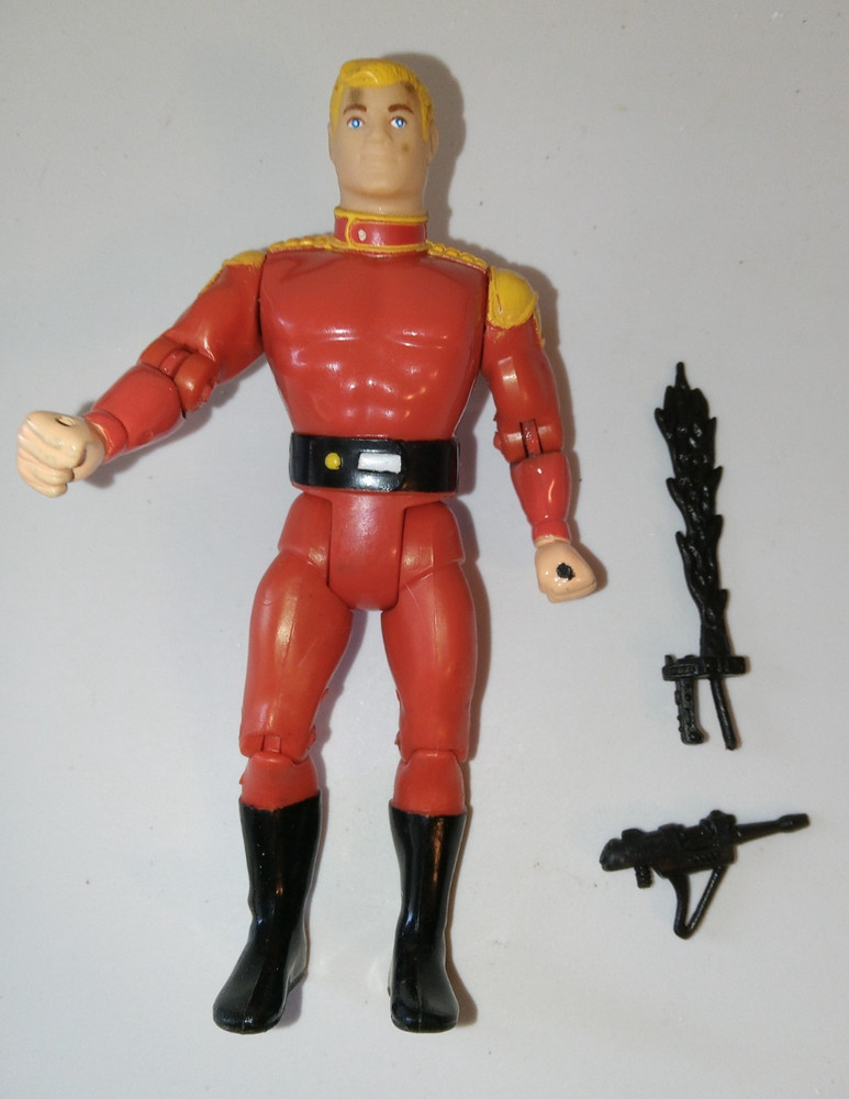 Defenders of the Earth FLASH GORDON 1985 Galoob w/ Sword, Broken Gun Works