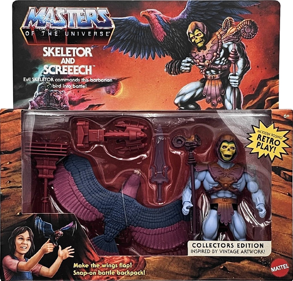 MOTU Origins Skeletor and Screech Masters of The Universe Set 2022