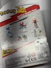 Pokemon Battle Figures Lot 3 Packs of Pokemon Starter Pairs Pikachu Charmander S