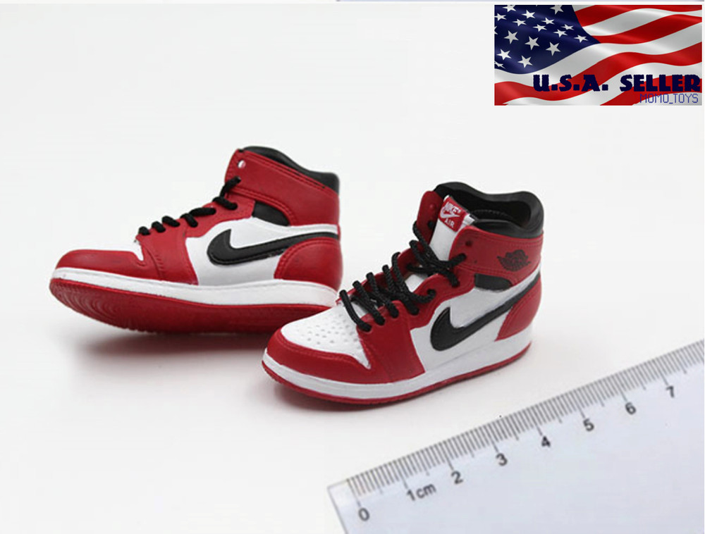 1/6 Sneakers Sport Basketball Shoes For 12″ Hot Toys PHICEN Enterbay Male Figure