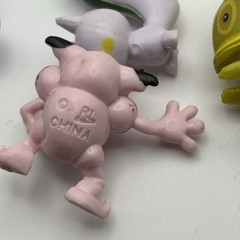 Pokémon Mini Figure Lot of 30 Assorted with Eraser Nintendo Poke Ball