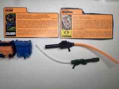 1991 vintage Hasbro GI JOE Eco Warriors Ozone and Ceaspool Bronze Bombers