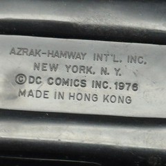 Vintage 1976 Azrak Hamway Batman’s Batmobile with Batman Robin – Damage