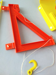 Mattel Big Jim Sky Commander Replacement Parts Crane Basket Table Ladder Vtg 12