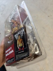 Rocky III ROCKY BALBOA (Gold Trunks) Figure NEW SEALED NECA