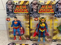 DC Direct New Gods Series 1 and 2. 8 Figures, Complete Series
