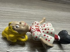 Cindy Lou Who How The Grinch Stole Christmas Figure Miniature Cake Topper Rare