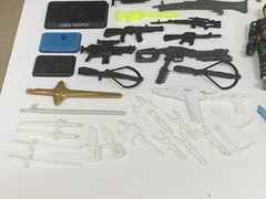 Vintage GI Joe ARAH Hasbro Lanard Mixed Lot Figures Vehicles Weapons Accessories
