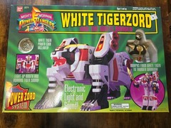 Mighty Morphin Power Rangers White Tigerzord And The White Ranger New In Box