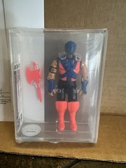 GI Joe VINTAGE 1993 NINJA FORCE RED NINJA BATTLE AX DRIVER CAS 85+ 🔥🔥