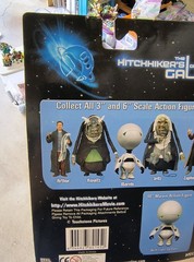 NECA Reel Toys Hitchhikers Guide To Galaxy JELTZ ZAPHOD Action Figures Rare NEW