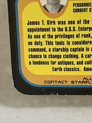 Captain James T. Kirk Star Trek TV Show SEALED VINTAGE 1996 W/Card READ