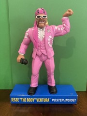 JESSE THE BODY VENTURA WWE Mattel LJN Series 2 (2026) with Poster.