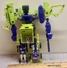 1985 Hasbro Transformers G1 Constructicons Combiners Devastator Near Complete