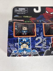 2009 Marvel Universe Minimates Captain America & Red Skull 2 Pack