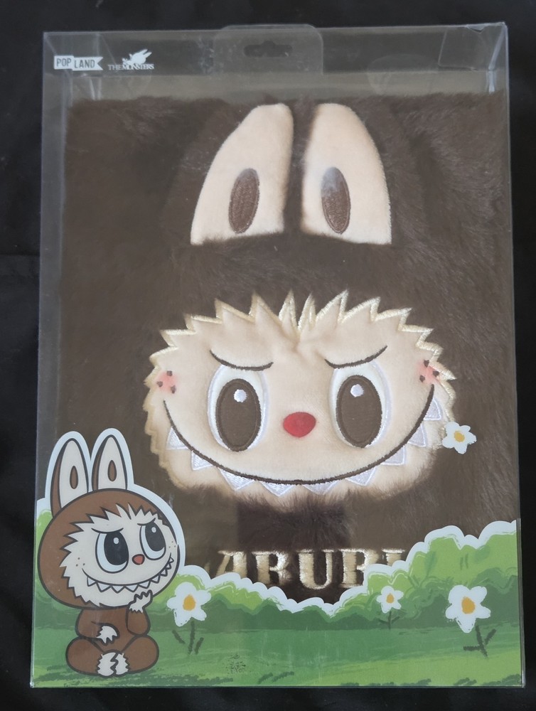 Pop Mart Labubu Plush Notebook Popland Exclusive