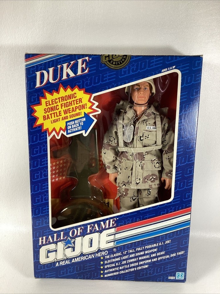 NEW IN BOX HALL OF FAME EDITION 1991 GI JOE DUKE ACTION FIGURE SET HASBRO 1