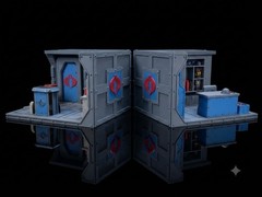 1:12 Scale 6” Gi Joe Classified Cobra Command Center Custom Diorama