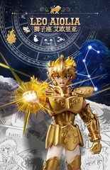 BLOKEES Saint Seiya Action Figure Aries Mu Leo Aiolia Scorpius Milo Assembly Toy