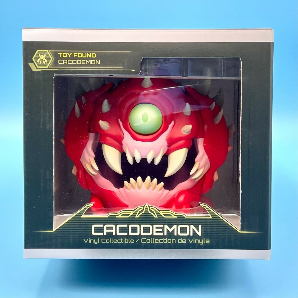 Doom Eternal Cacodemon Collectible Vinyl Figure Official 5.1″ Statue Figurine