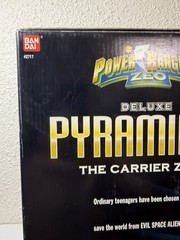 Vintage 1996 Power Rangers Zeo Deluxe Pyramidas Zord Figure 100% Complete In Box