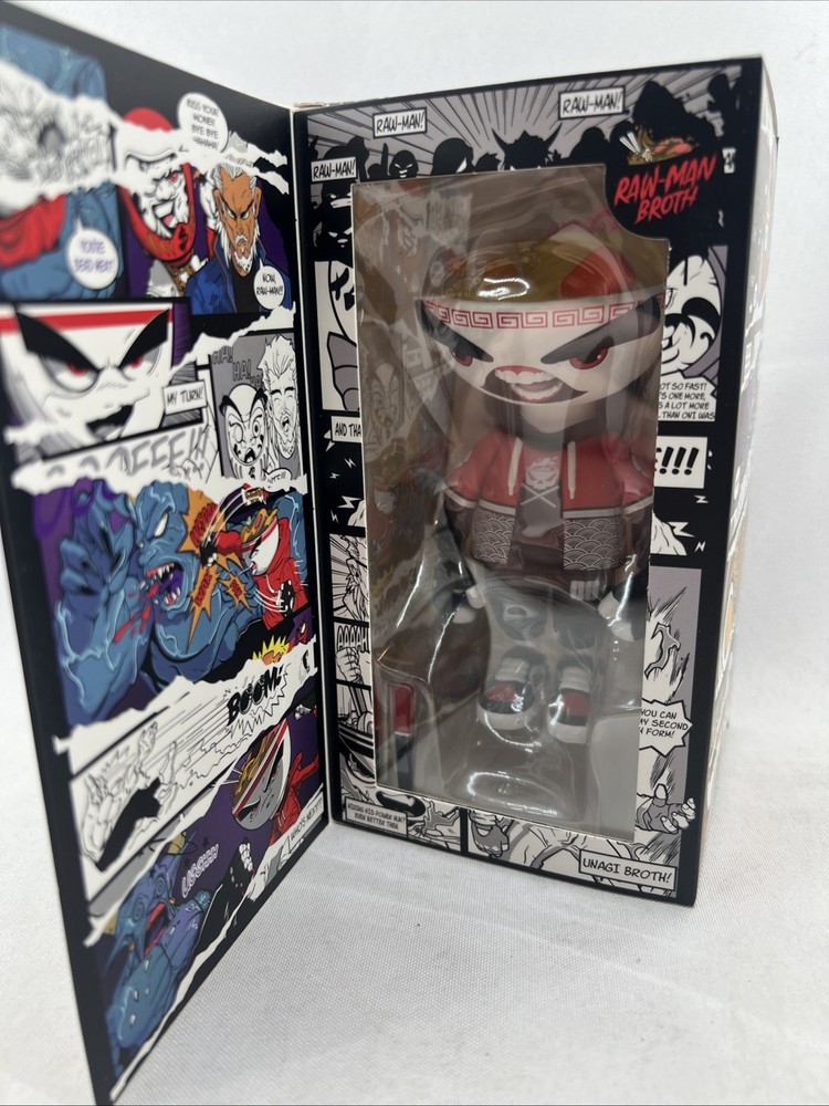 Hot Actor X Martian Toys – RAW MAN 7” OG Vinyl Edition Figure – LE NIB – RARE