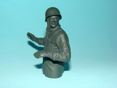1/16 Heng Long WWII U.S Army Crew Commander Soldier Tanker Figure for RC Tank
