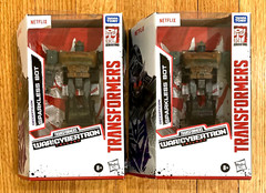 TRANSFORMERS Generations Netflix War for Cybertron Sparkless Bot x2 MISB
