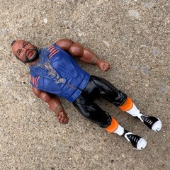 VTG 1983 John Blackstar + Mr. T B.A. Baracus A Team 6” Action Figures Galoob (2)